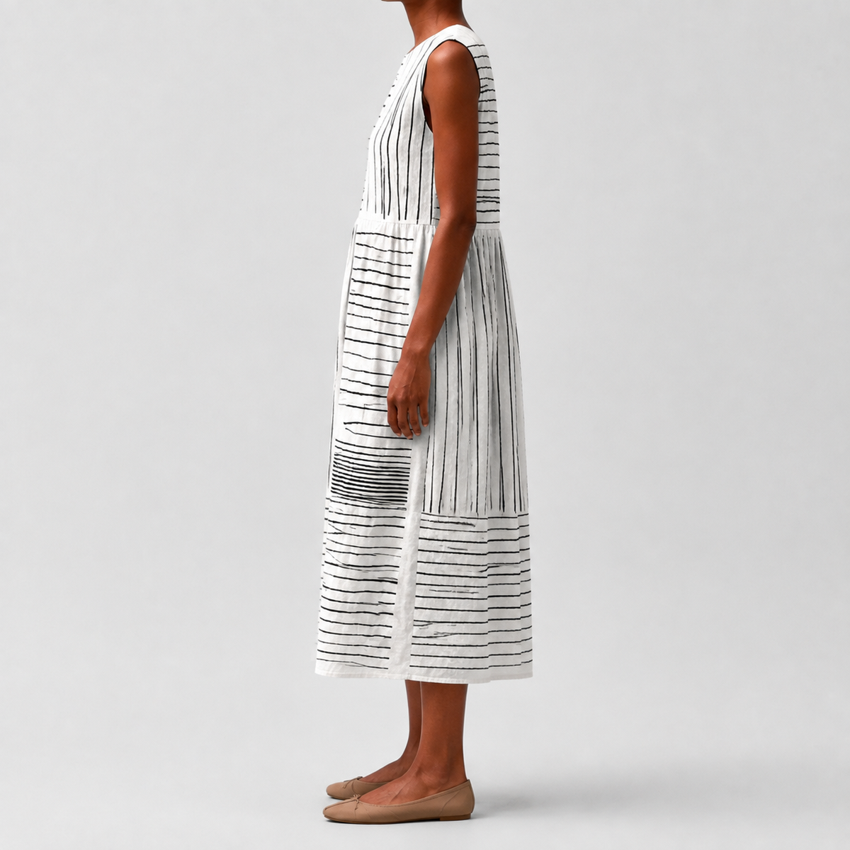 Izabela | Midi sukienka