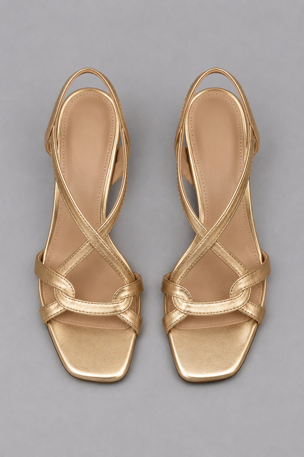 Agnieszka | Złote Letnie Klapki z Urokami