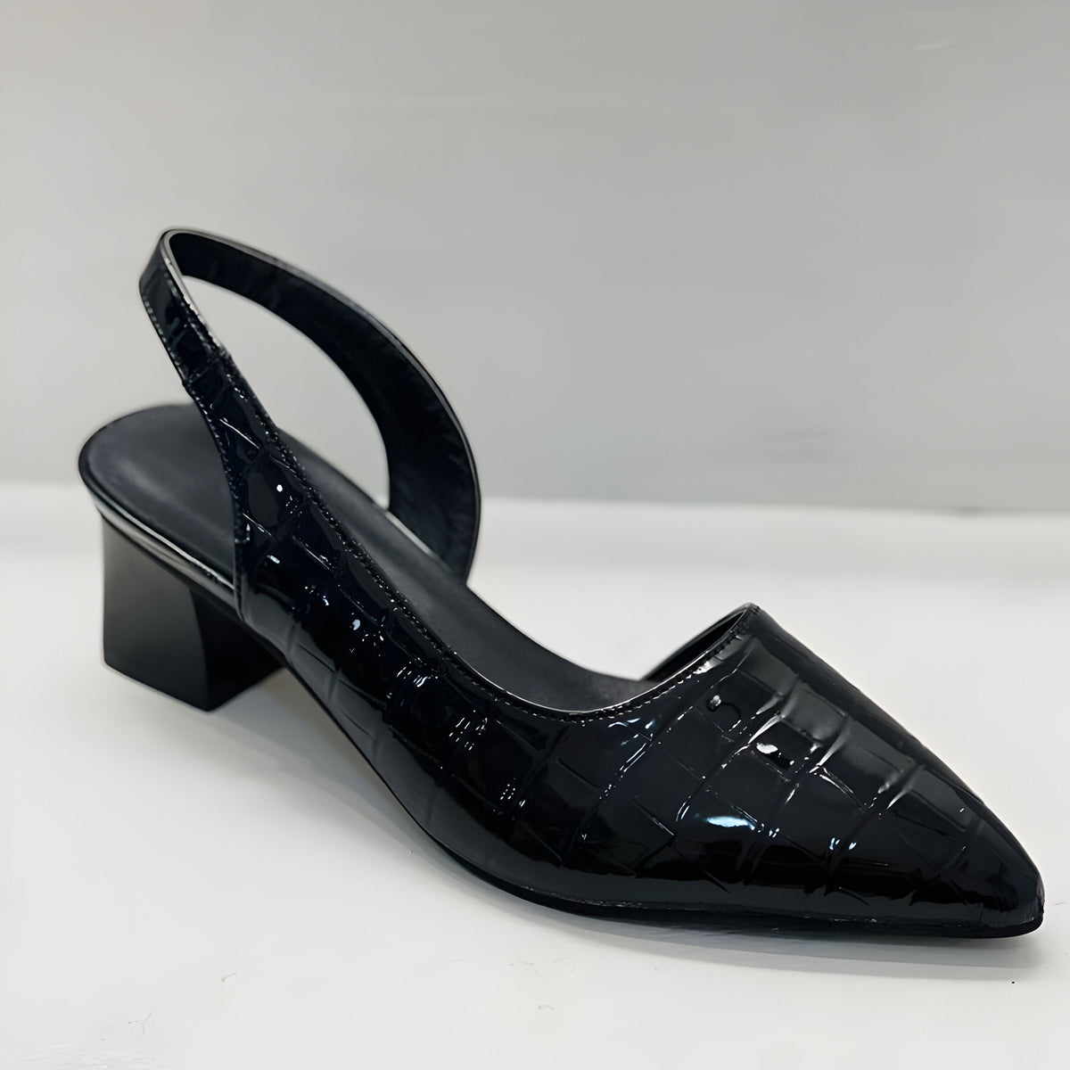 Ewa | Buty na Obcasie z Szerokimi Palcami
