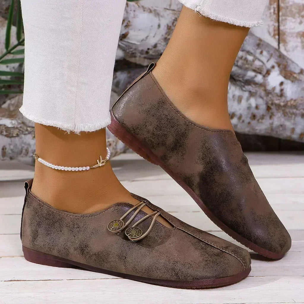 Justyna | Miękkie Damskie Ortopedyczne Loafers