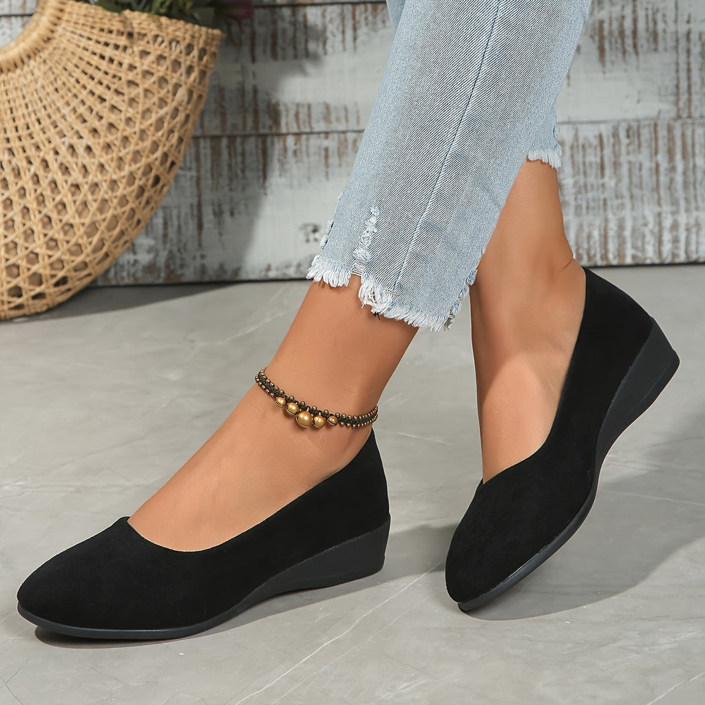 Danuta | Damskie Baletki na Obcasie